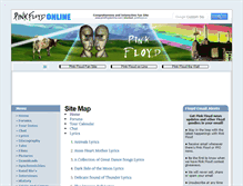 Tablet Screenshot of pinkfloydonline.com